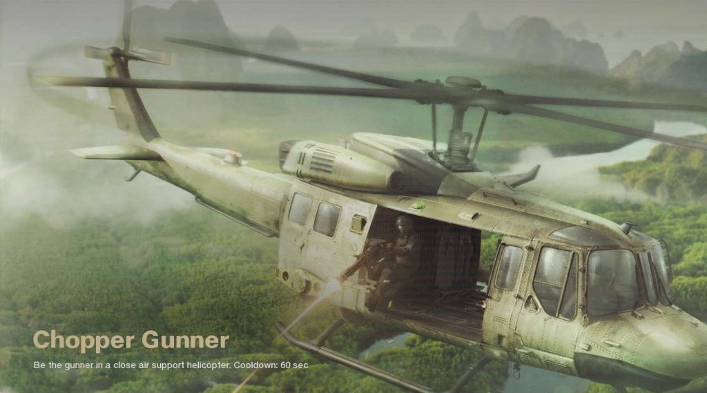 Chopper Gunner Scorestreak Black Ops Cold War
